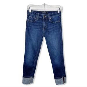 JOE'S JEANS / Maven dark wash cropped cuff jeans / 26